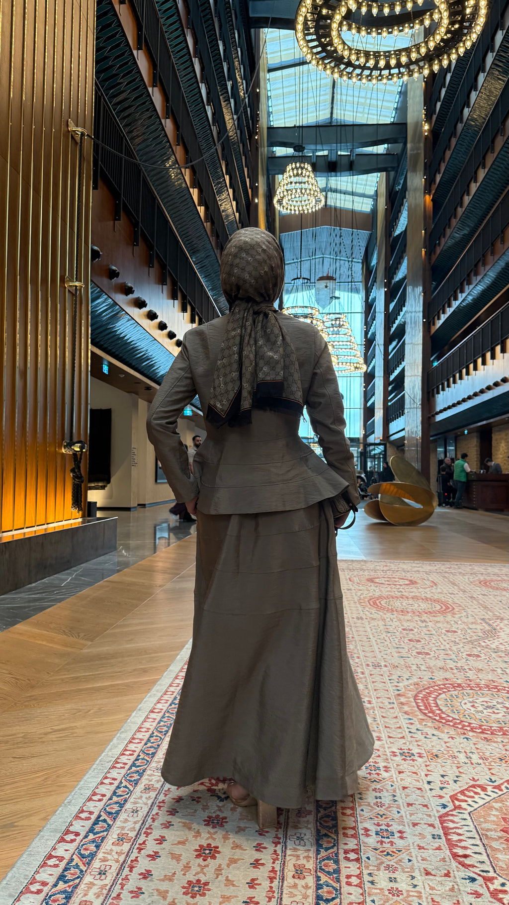 Sütlü kahve Çıtçıtlı Takım