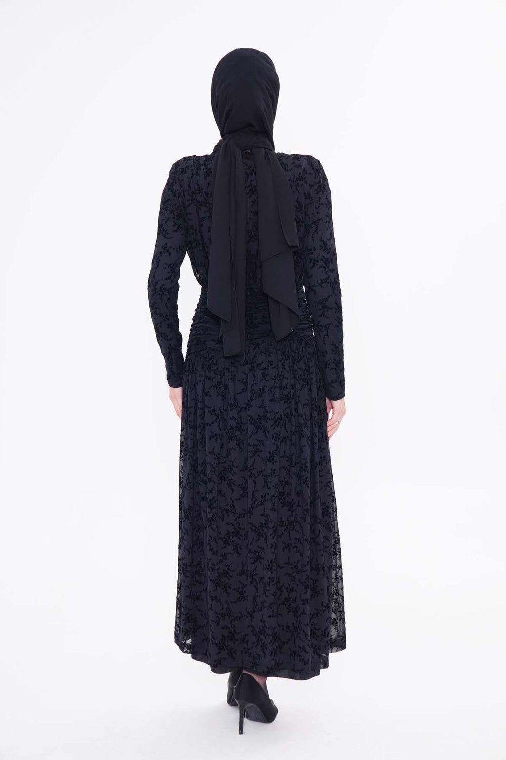 Dantel Elbise ( Siyah )