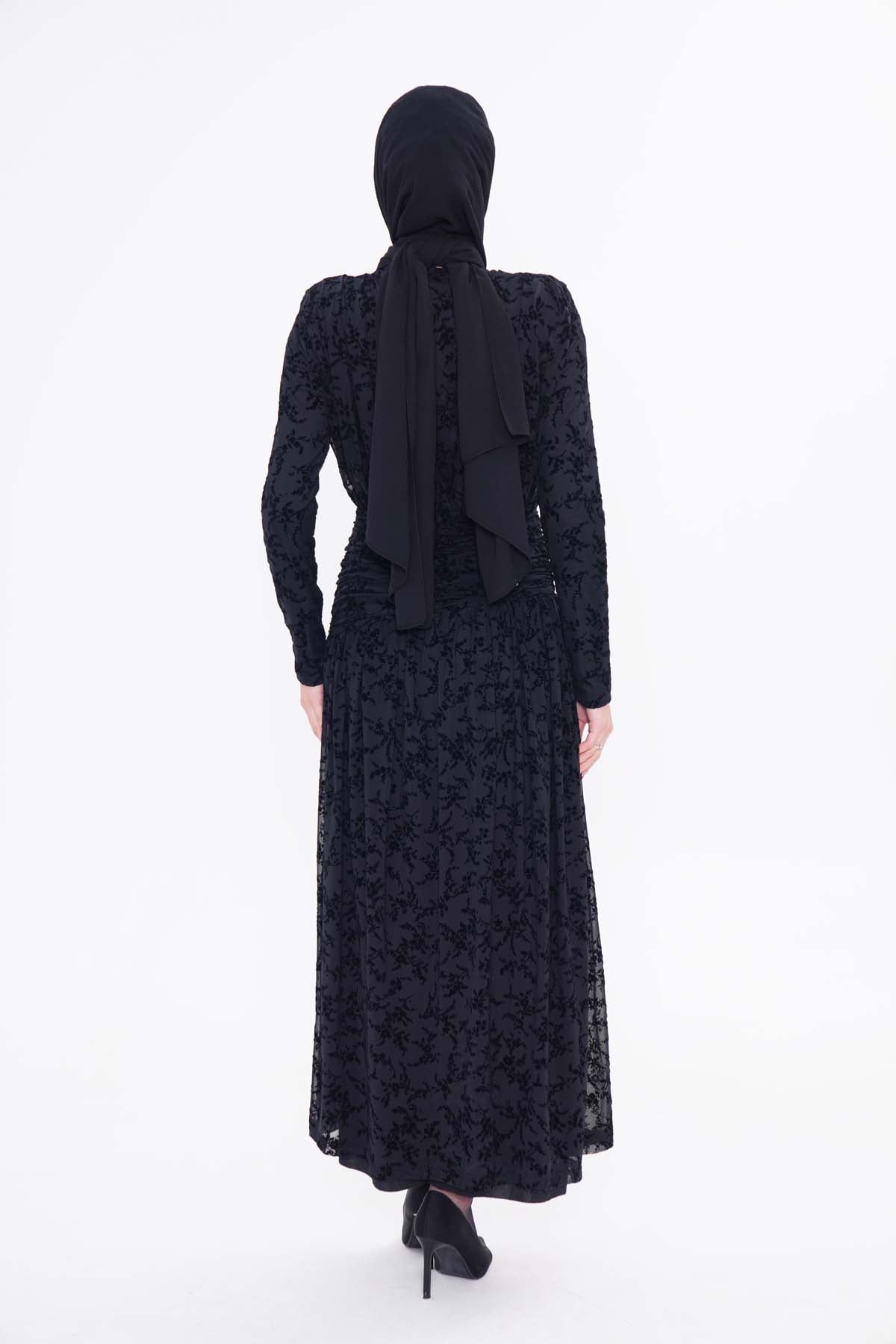 Dantel Elbise ( Siyah )