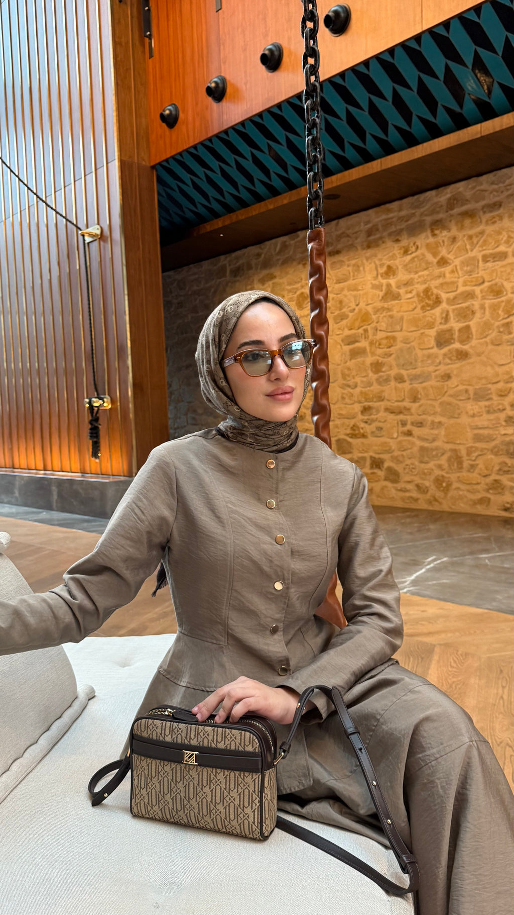 Sütlü kahve Çıtçıtlı Takım