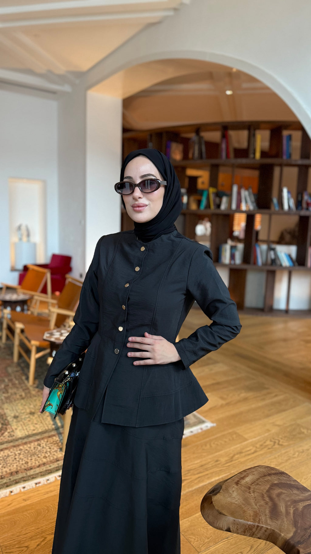 Siyah Çıtçıtlı Takım