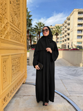 Düz Siyah Abaya